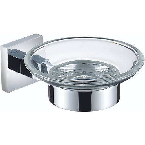 Additional image for Square Soap Dish (Chrome).