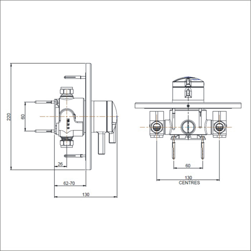 Additional image for Concealed Anti Vandal Shower Valve (TMV3).