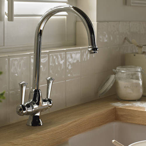 Additional image for Sentinel Easy Fit Sink Mixer Kitchen Tap (Chrome).