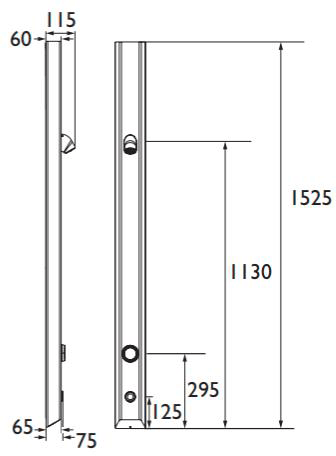 Additional image for Vandal Resistant Shower With Anti-Microbial Coating.