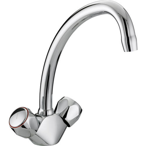 Additional image for Club Budget Sink Mixer Kitchen Tap (Chrome).