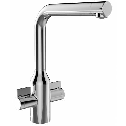 Additional image for Wine Easy Fit Kitchen Tap (Brushed Nickel).