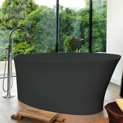Additional image for Delicata ColourKast Bath 1520mm (Gunmetal).
