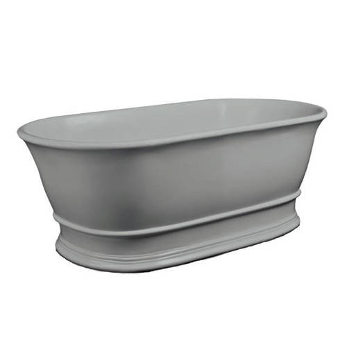 Additional image for Bampton ColourKast Bath 1555mm (Industrial Grey).