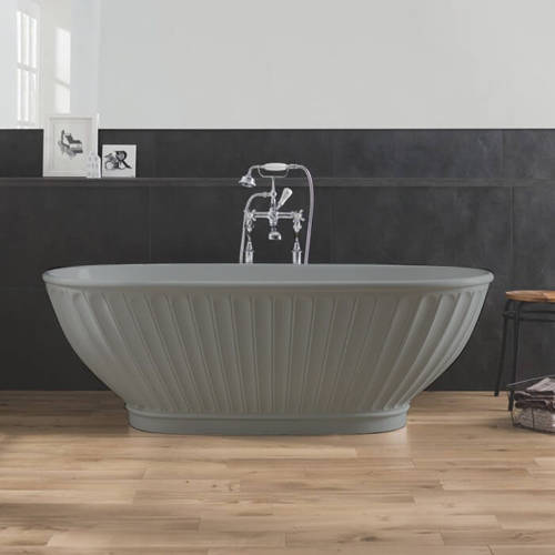 Additional image for Casini ColourKast Bath 1680mm (Industrial Grey).