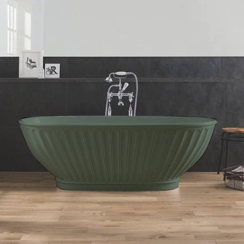 Additional image for Casini ColourKast Bath 1680mm (Khaki Green).