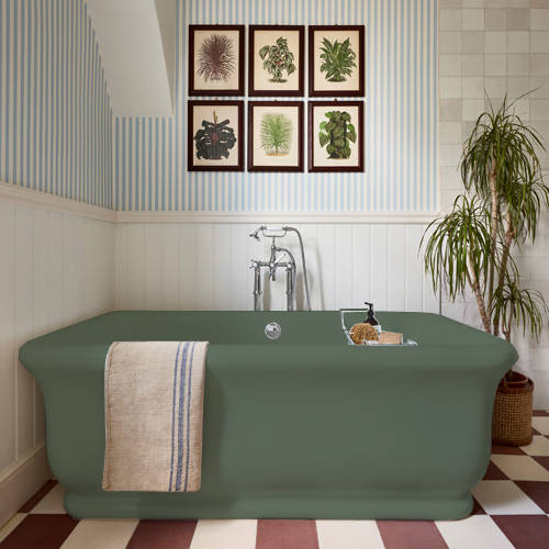 Additional image for Senator ColourKast Bath 1800mm (Khaki Green).