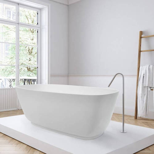 Additional image for Divita Bath 1495mm (Polished White).