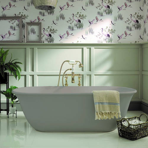 Additional image for Omnia ColourKast Bath 1615mm (Industrial Grey).