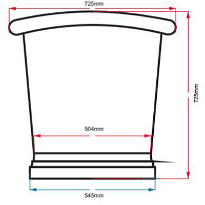 Additional image for Nickel Boat Bath 1500mm (Nickel Inner/Nickel Outer).