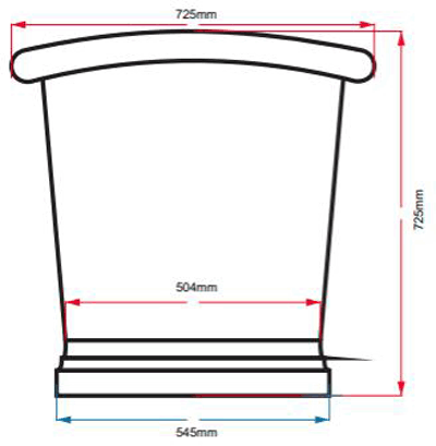 Additional image for Tin Boat Bath 1500mm (Tin Inner/Tin Outer).