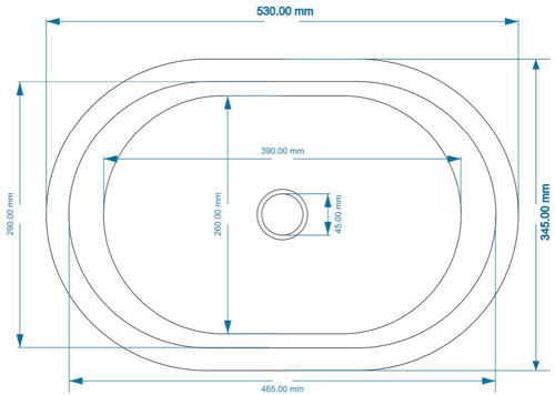 Additional image for Copper Basin 530mm (Copper Inner/Copper Outer).