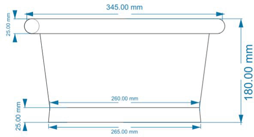 Additional image for Copper Basin 530mm (Copper Inner/Copper Outer).