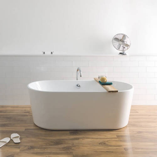 Additional image for Viado Bath 1580mm (Gloss White).