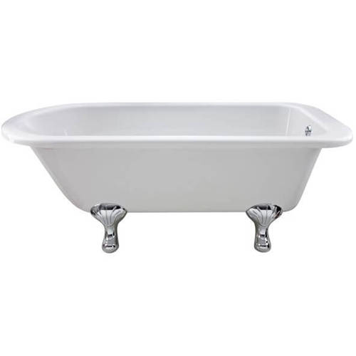 Additional image for Mistley Single Ended Bath 1700mm With Feet Set 1 (White).