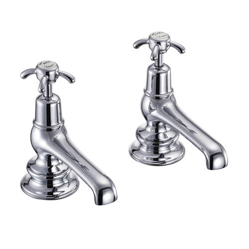Additional image for Bath Taps (Chrome & White).