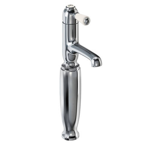 Additional image for Straight Tall Basin Mixer Tap (Chrome & Medici).