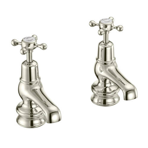 Additional image for Basin Taps 3" (QT, Nickel & White).