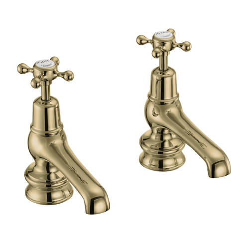 Additional image for Basin Taps 5" (QT, Gold & White).