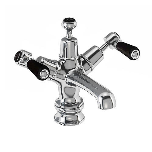 Additional image for Basin Tap With Click Clack Waste (Chrome & Black).