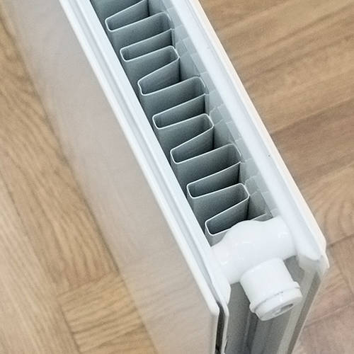 Additional image for Faraday Vertical Radiator 1800x500mm (P+, White, 6398 BTUs).