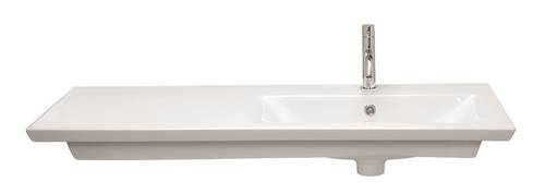 Additional image for Vanity Unit With Ceramic Basin (1000mm, Grey Matt, RH).