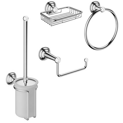 Additional image for Bathroom Accessories Pack 3 (Chrome).