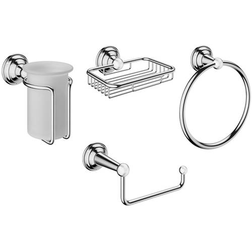 Additional image for Bathroom Accessories Pack 7 (Chrome).