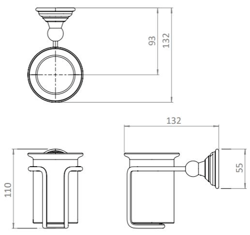 Additional image for Tumbler & Holder (Chrome).