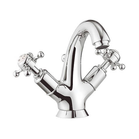 Additional image for Highneck Basin Mixer Tap (Crosshead, Chrome).