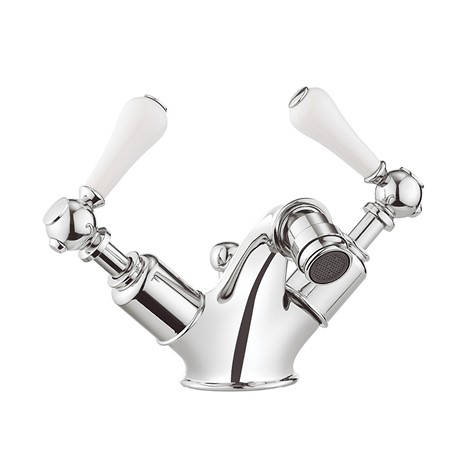 Additional image for Bidet Mixer Tap With Waste (Lever, Chrome).