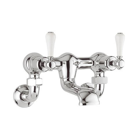 Additional image for Wall Mounted Bath Filler Tap (Lever, Chrome).