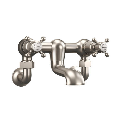 Additional image for Wall Mounted Bath Filler Tap (Crosshead, Br Nickel).