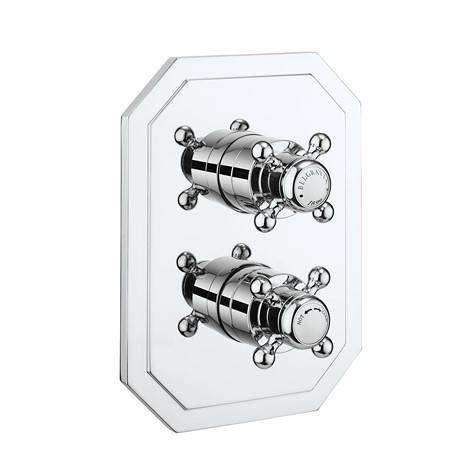 Additional image for Crossbox 2 Outlet Shower Valve (Chrome).