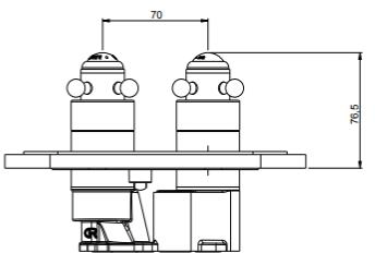 Additional image for Crossbox 2 Outlet Shower Valve (Chrome).