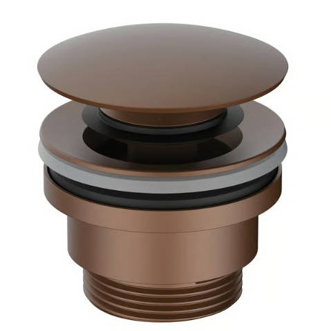 Additional image for Click Clack Basin Waste (Brushed Bronze).