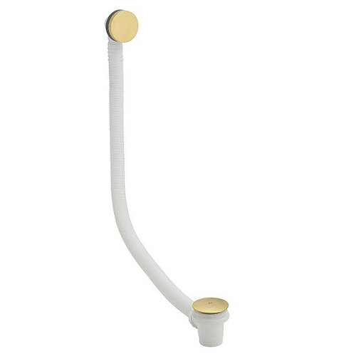 Additional image for Click Clack Bath Waste (Brushed Brass).