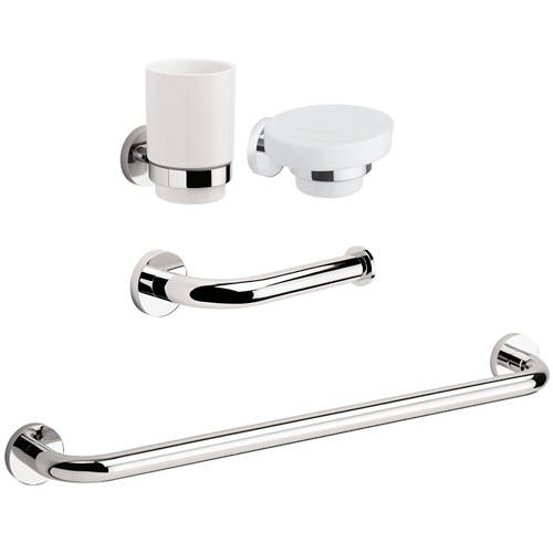 Additional image for Bathroom Accessories Pack 7 (Chrome).