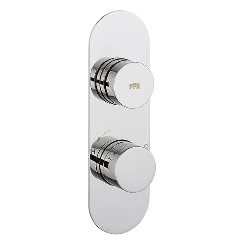 Additional image for Central Push Button Thermostatic Shower Valve (1 Outlet).
