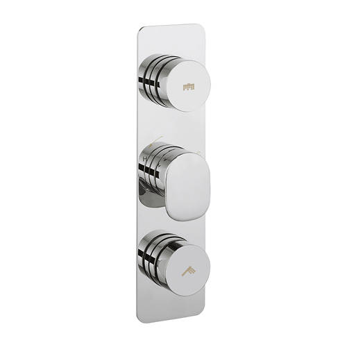 Additional image for Pier Push Button Thermostatic Shower Valve (2 Outlets).