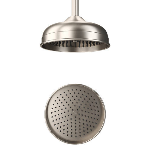 Additional image for 200mm Round Shower Head (Brushed Nickel).