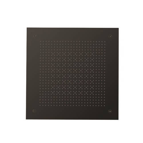 Additional image for 380 Multi Flow Recessed Shower Head (M Black).