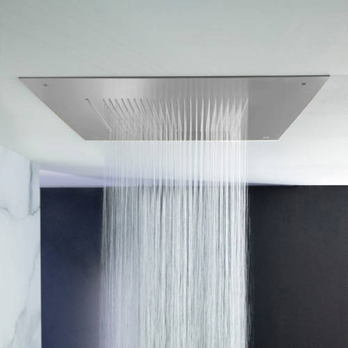 Additional image for 500 Recessed Shower Head (Brushed Stainless Steel).