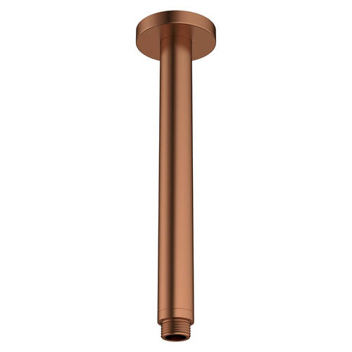 Additional image for Ceiling Mounted Shower Arm (Brushed Bronze).