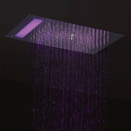 Additional image for Revive Mini Shower Head & LED Lights (300x200mm).