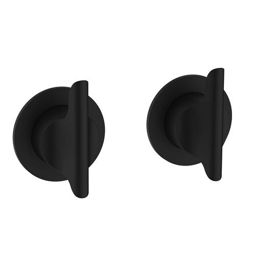 Additional image for Concealed Shower Valve With 2 Outlets (M Black).