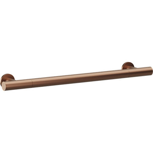 Additional image for Straight Grab Bar 600mm (Brushed Bronze).