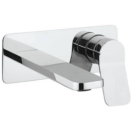 Additional image for Wall Mounted Basin Mixer Tap (Chrome).