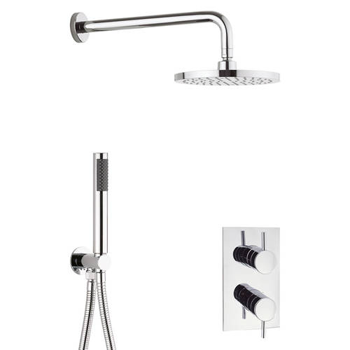 Additional image for Thermostatic Shower Bundle (Chrome).