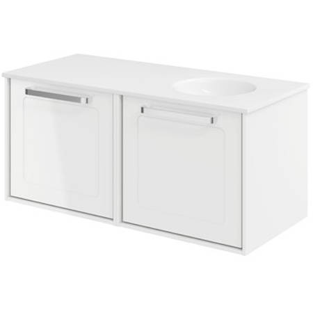 Additional image for Framed Vanity With RH Basin (1000mm, G White).